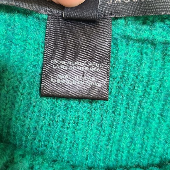 Marc by Marc Jacobs Green Cable Knit Sweater Size S - Picture 14 of 16